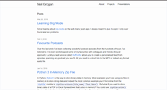 Desktop Screenshot of neilgrogan.com